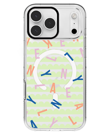 iPhone Rearguard MagSwap - CUSTOM MONOGRAM 1.0 Rainbow