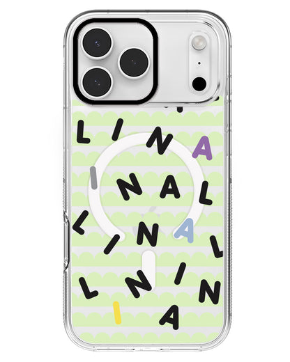 iPhone Rearguard MagSwap - CUSTOM MONOGRAM 2.0 Black