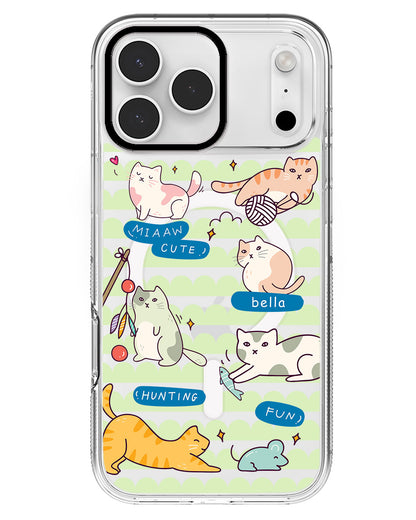 iPhone Rearguard MagSwap - Playful Cat 2.0