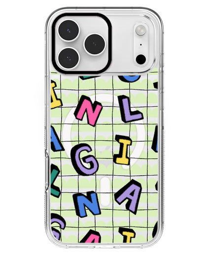 iPhone Rearguard MagSwap - Playful Monogram 2.0