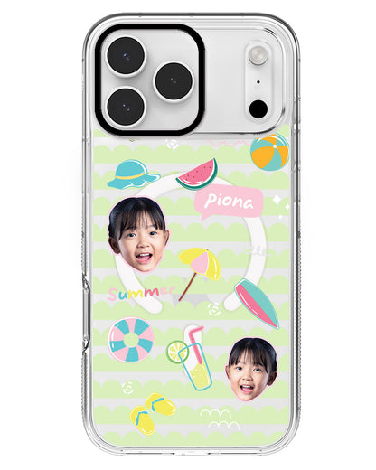 iPhone Rearguard MagSwap - Face Grid Summer