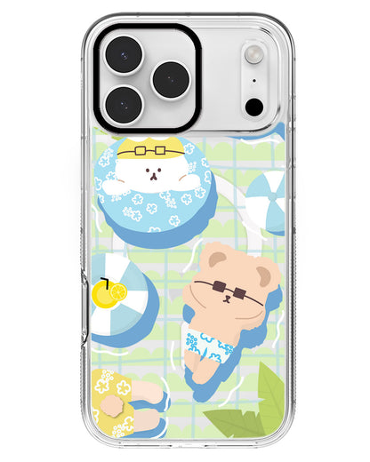iPhone Rearguard MagSwap - Pool Party Blue