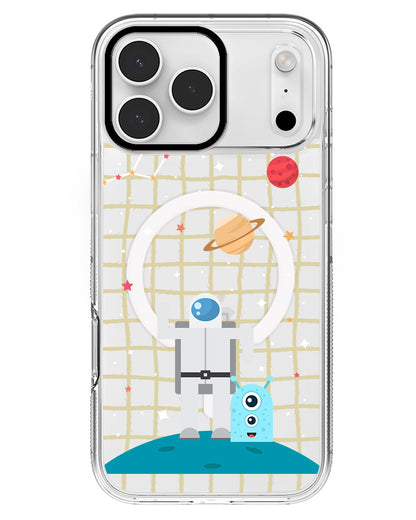 iPhone Rearguard MagSwap - Blue Alien