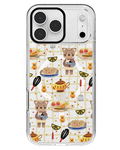 iPhone Rearguard MagSwap - Cooking Cat