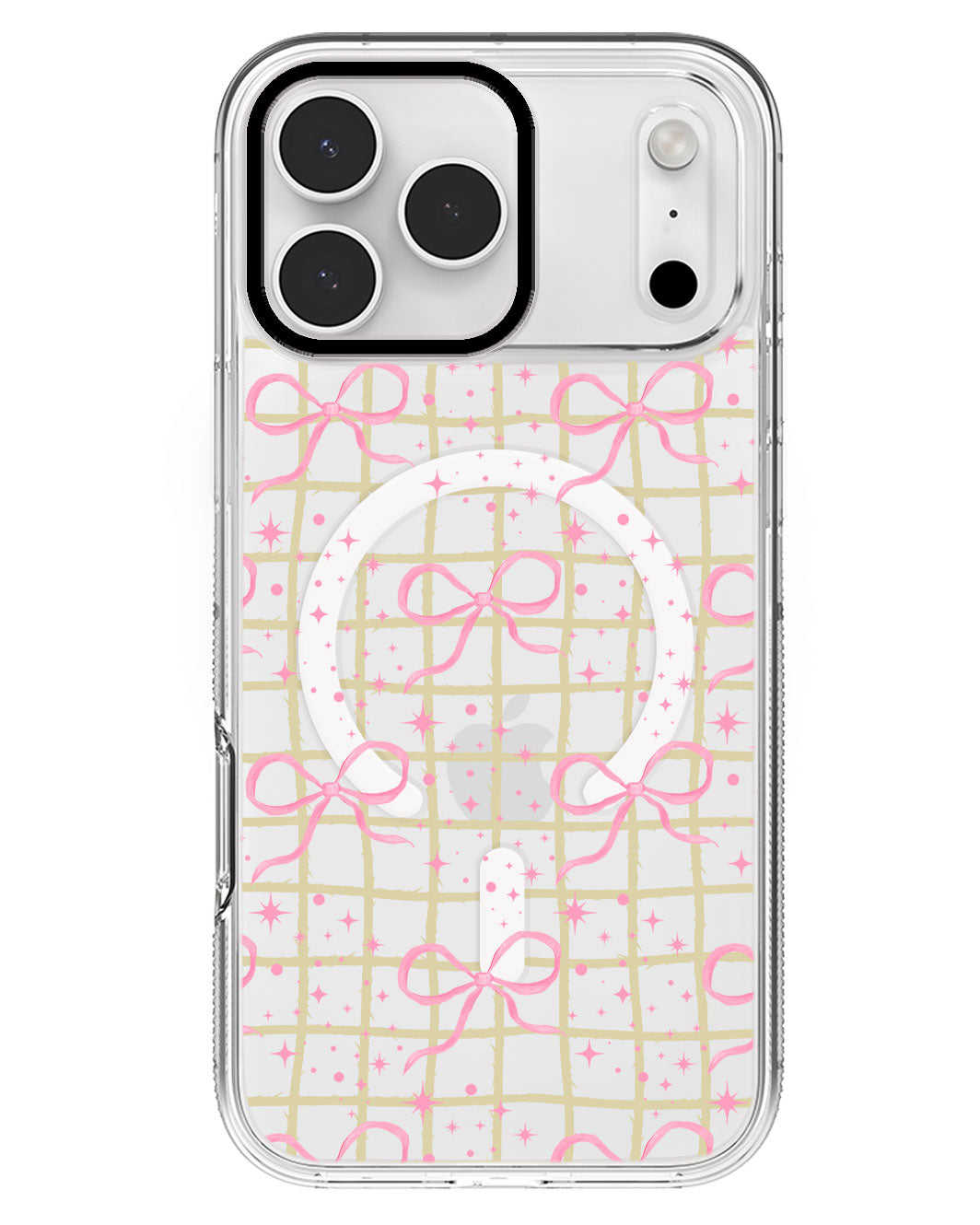 iPhone Rearguard MagSwap - Coquette Glittery Bow