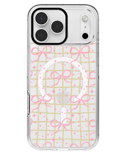 iPhone Rearguard MagSwap - Coquette Glittery Bow