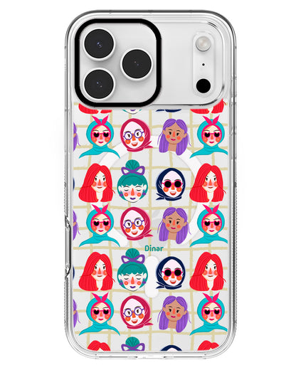 iPhone Rearguard MagSwap - Cute Sweety Faces