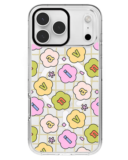 iPhone Rearguard MagSwap - CUSTOM MONOGRAM 3.0 Flower Petals 1.0