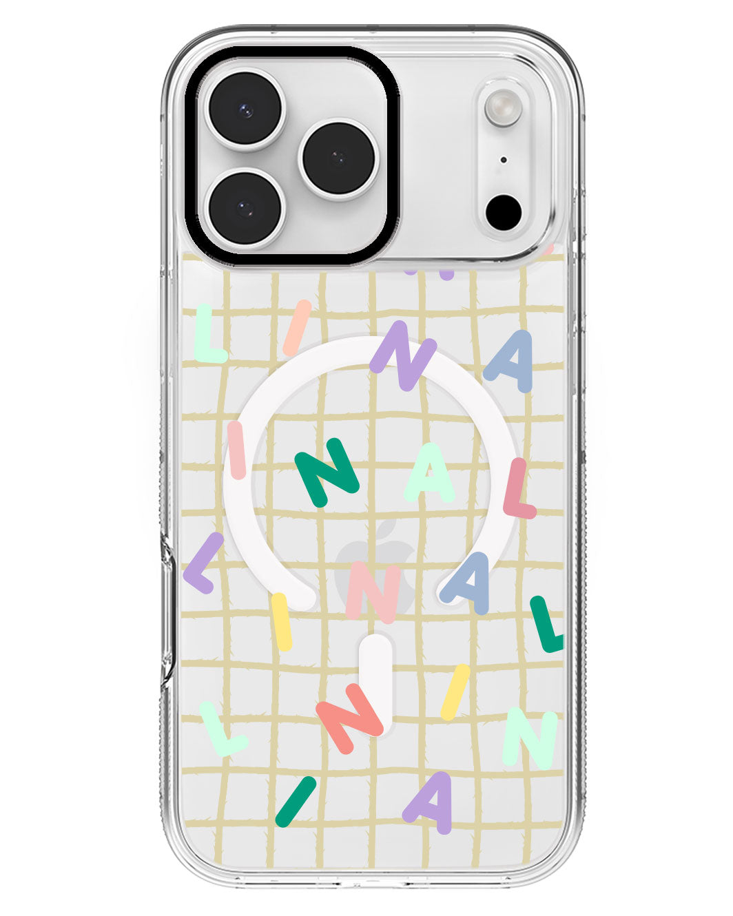 iPhone Rearguard MagSwap - CUSTOM MONOGRAM 2.0 Rainbow