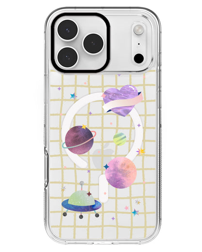 iPhone Rearguard MagSwap - Pink Planet