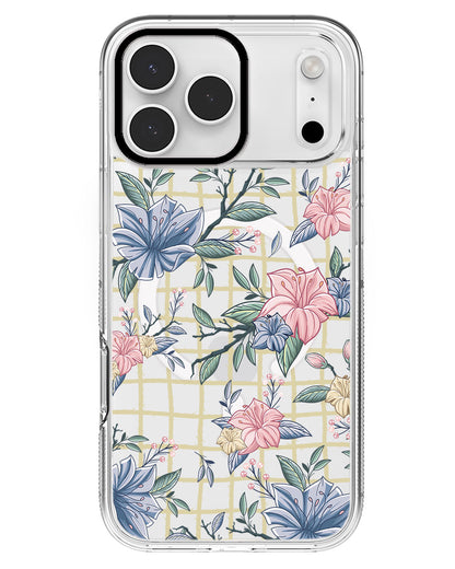 iPhone Rearguard MagSwap - Pink & Blue Floral