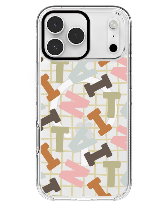 iPhone Rearguard MagSwap - Scattered Monogram 4.0