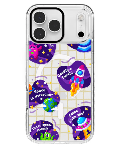 iPhone Rearguard MagSwap - Space Traveller