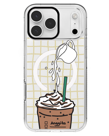 iPhone Rearguard MagSwap - Coffee Frappe