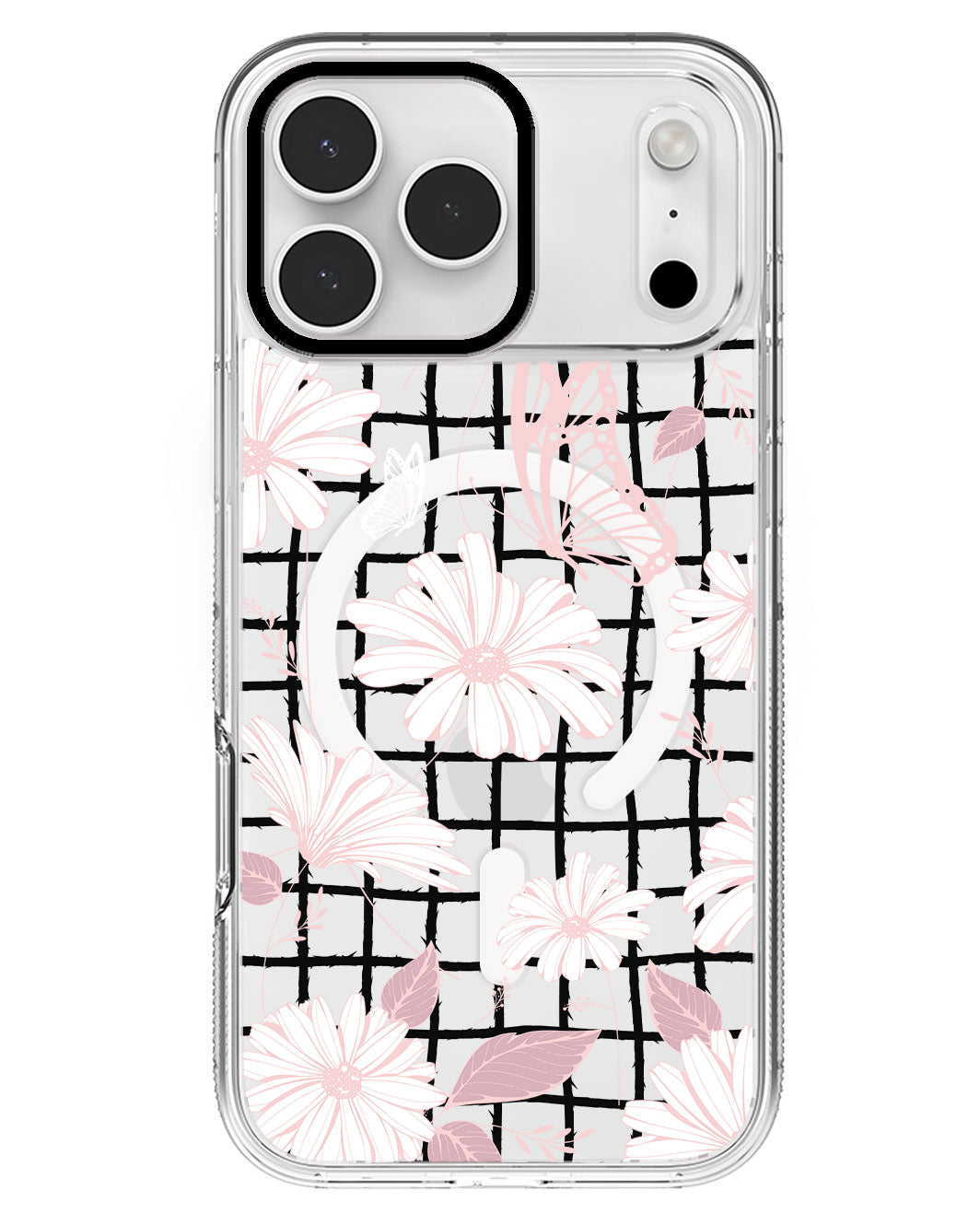 iPhone Rearguard MagSwap - Butterfly & Daisy
