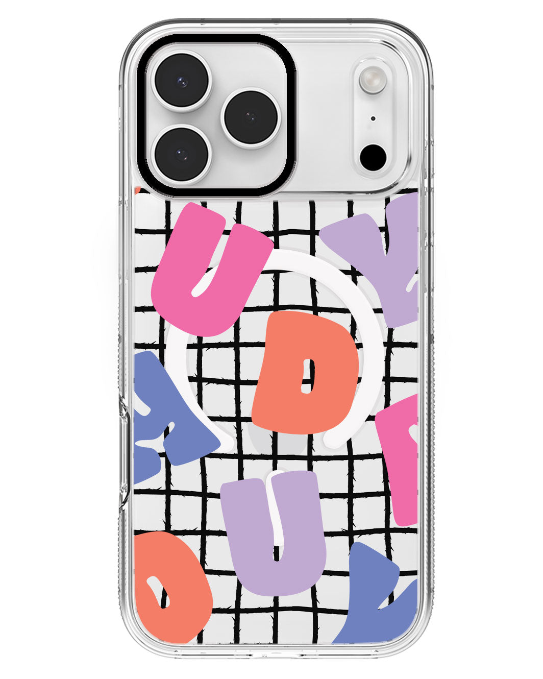 iPhone Rearguard MagSwap - Chubby Monogram