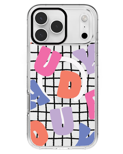 iPhone Rearguard MagSwap - Chubby Monogram