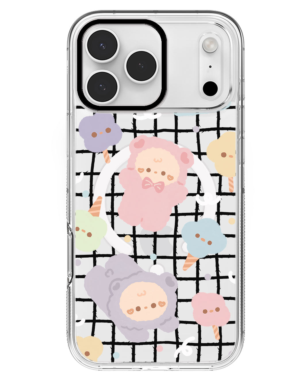 iPhone Rearguard MagSwap - Cotton Teddy