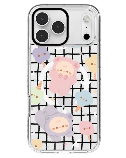 iPhone Rearguard MagSwap - Cotton Teddy