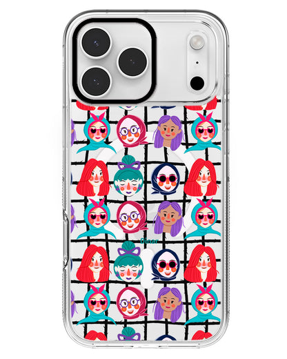 iPhone Rearguard MagSwap - Cute Sweety Faces