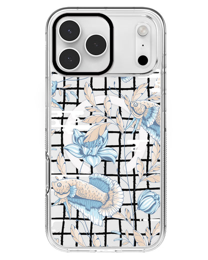 iPhone Rearguard MagSwap - Fish & Floral 4.0