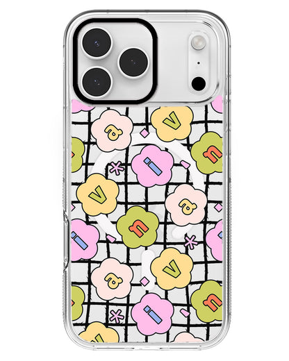 iPhone Rearguard MagSwap - CUSTOM MONOGRAM 3.0 Flower Petals 1.0