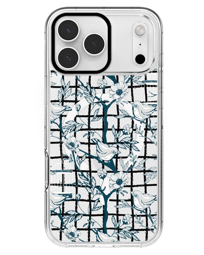 iPhone Rearguard MagSwap - Lovebird Monochrome