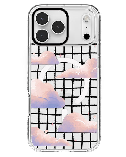 iPhone Rearguard MagSwap - Pastel Clouds