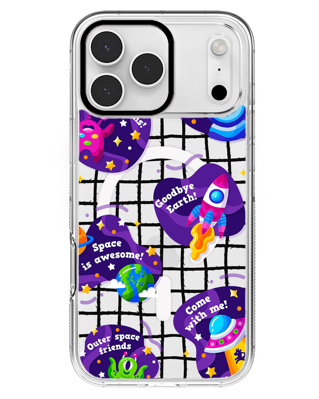 iPhone Rearguard MagSwap - Space Traveller