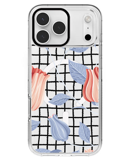 iPhone Rearguard MagSwap - Red Tulip