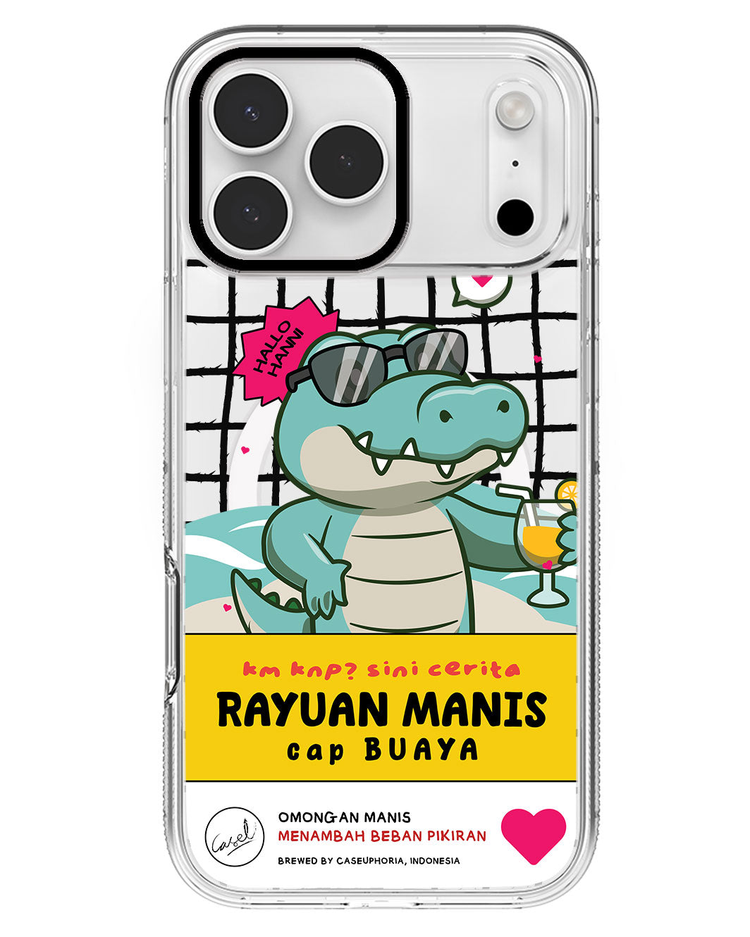iPhone Rearguard MagSwap - Cap Buaya
