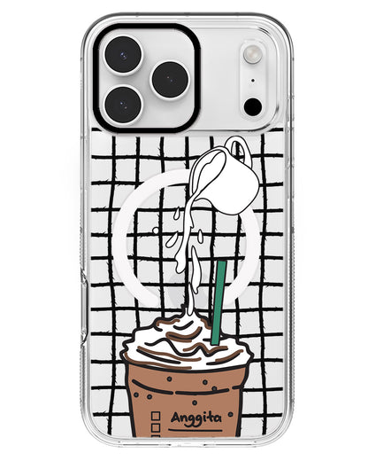 iPhone Rearguard MagSwap - Coffee Frappe