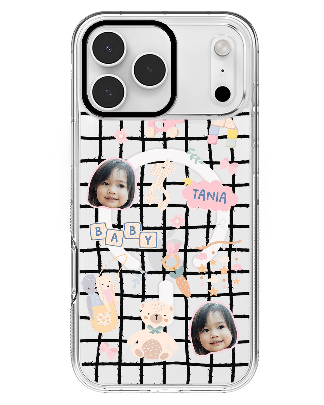 iPhone Rearguard MagSwap - Face Grid Girl's Toys