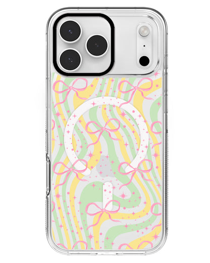 iPhone Rearguard MagSwap - Coquette Glittery Bow