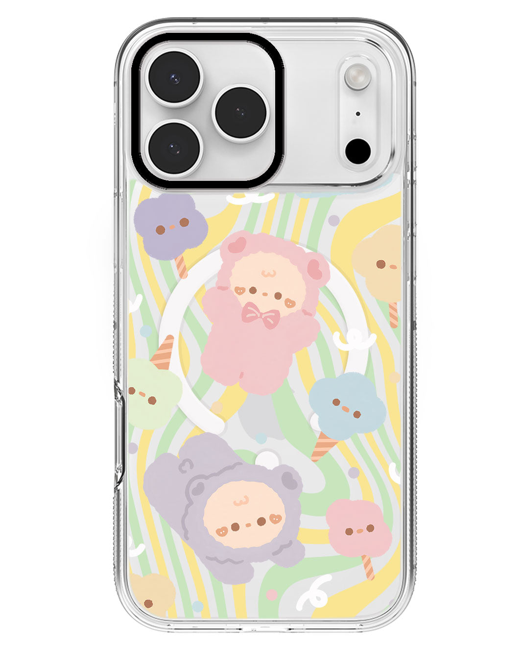 iPhone Rearguard MagSwap - Cotton Teddy