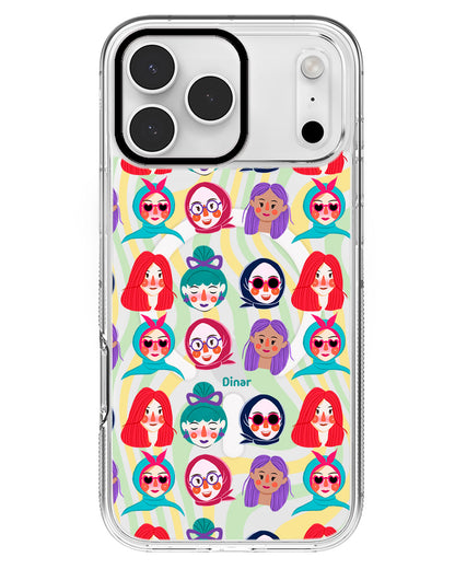 iPhone Rearguard MagSwap - Cute Sweety Faces