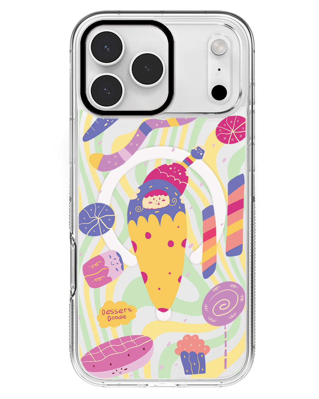 iPhone Rearguard MagSwap - Dessert Doodle
