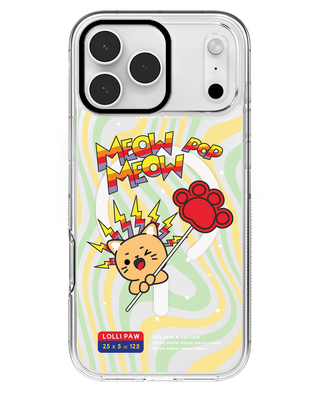 iPhone Rearguard MagSwap - Meow Pop 2.0