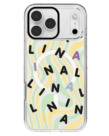 iPhone Rearguard MagSwap - CUSTOM MONOGRAM 2.0 Black