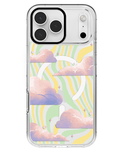 iPhone Rearguard MagSwap - Pastel Clouds