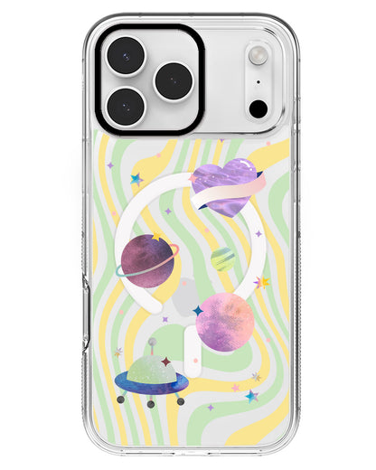 iPhone Rearguard MagSwap - Pink Planet