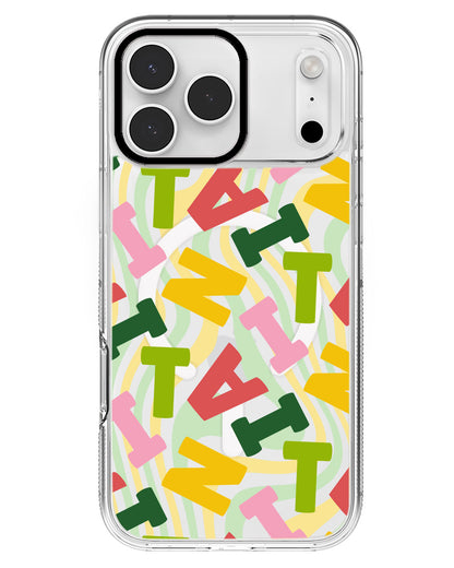 iPhone Rearguard MagSwap - Scattered Monogram 3.0