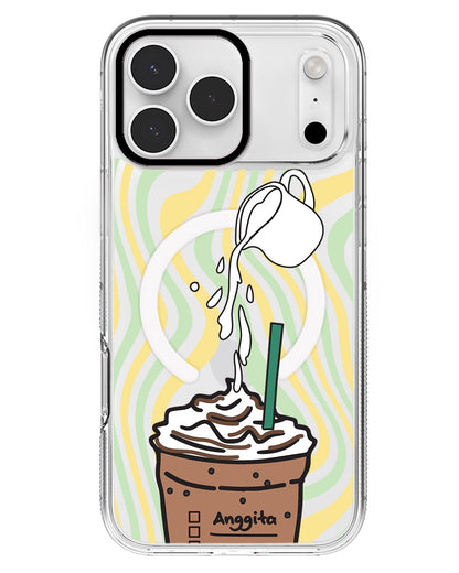 iPhone Rearguard MagSwap - Coffee Frappe