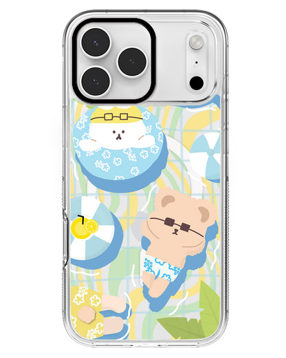 iPhone Rearguard MagSwap - Pool Party Blue