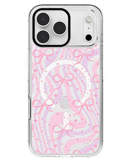 iPhone Rearguard MagSwap - Coquette Glittery Bow