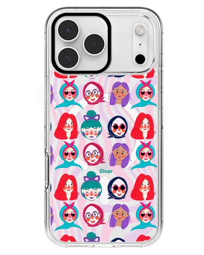 iPhone Rearguard MagSwap - Cute Sweety Faces