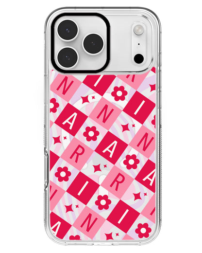 iPhone Rearguard MagSwap - CUSTOM MONOGRAM 3.0 Flower Grid 1.0