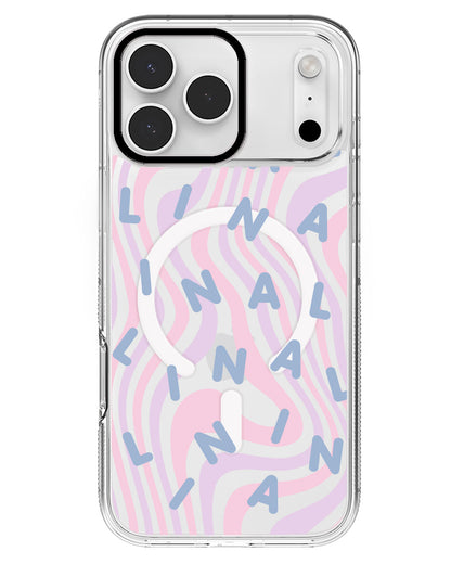 iPhone Rearguard MagSwap - CUSTOM MONOGRAM 2.0 Blue