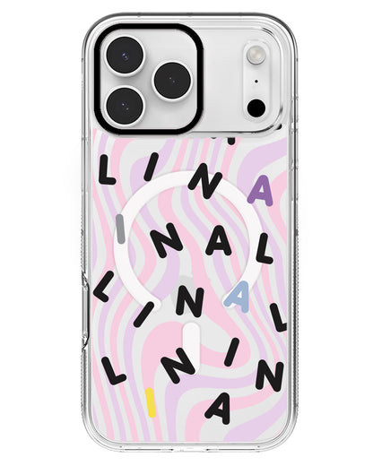 iPhone Rearguard MagSwap - CUSTOM MONOGRAM 2.0 Black