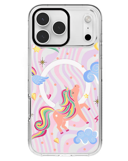 iPhone Rearguard MagSwap - Pegasus in Fairytale